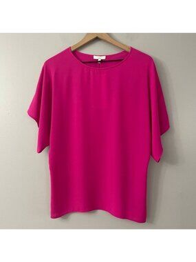 Adam Lippes Hot Pink Top